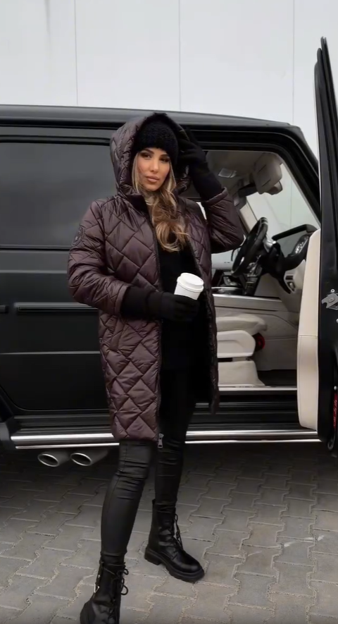 Quilted Hooded Jacket