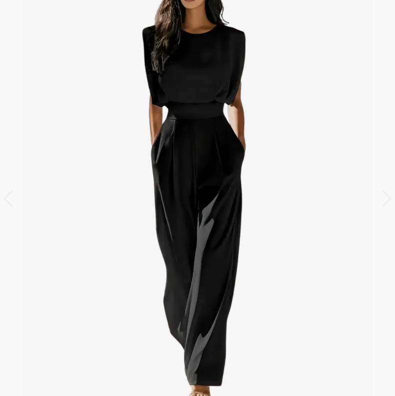 Marisol | Jumpsuit, Belted Flowing Fabric