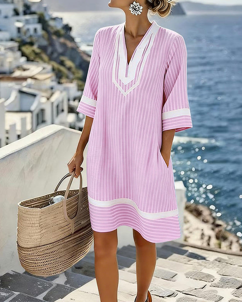 Harper | V-Neck Dress