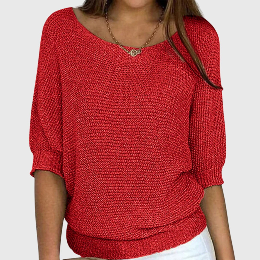 Relaxed-Fit Knit Sweater
