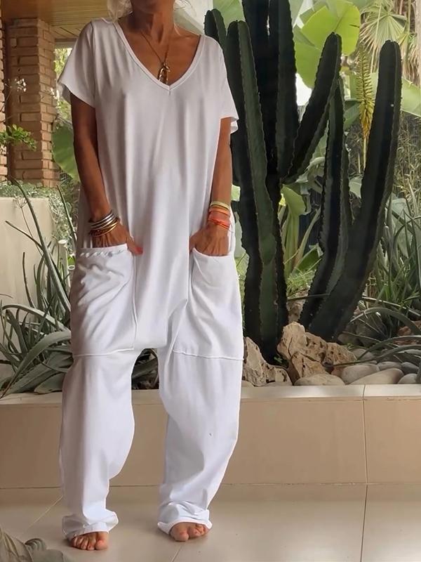 Ayla V-neck Jumpsuit