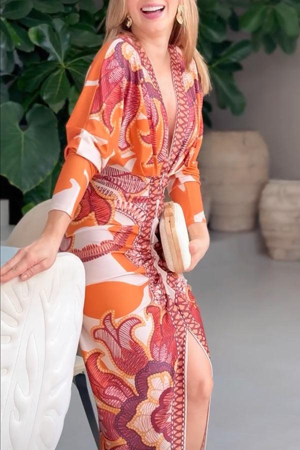 M&H | Dolman Sleeve Midi Dress