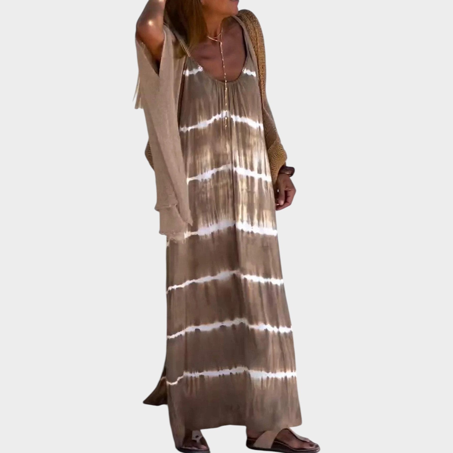Harper | Tie-Dye Maxi Dress Set
