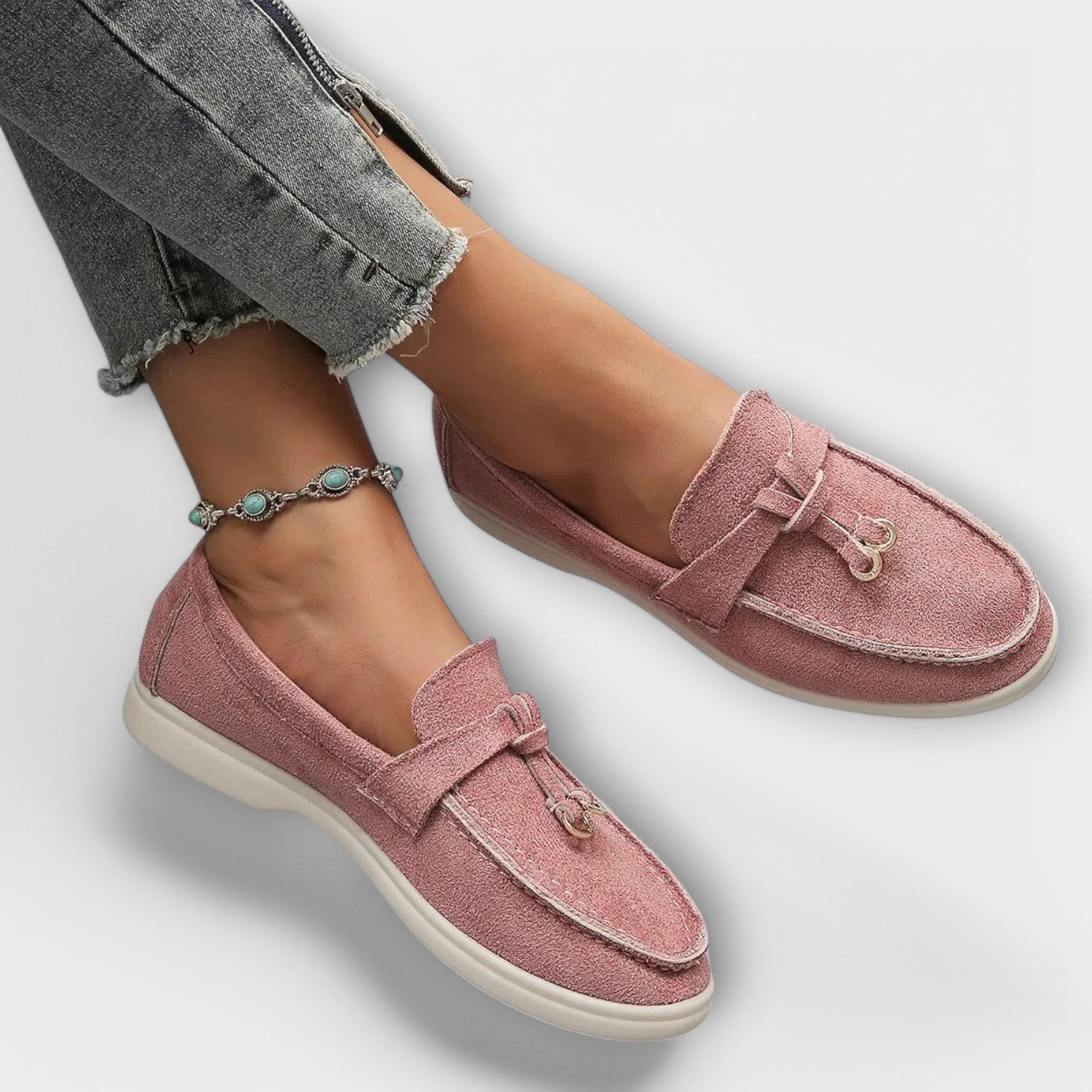 Classic Beige Loafers