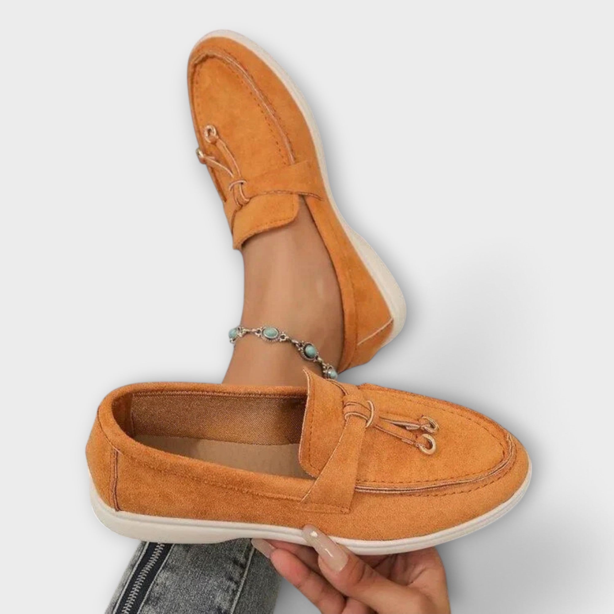 Classic Beige Loafers