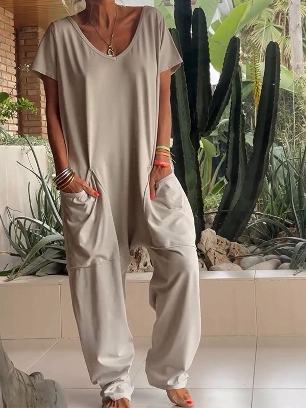 Ayla V-neck Jumpsuit