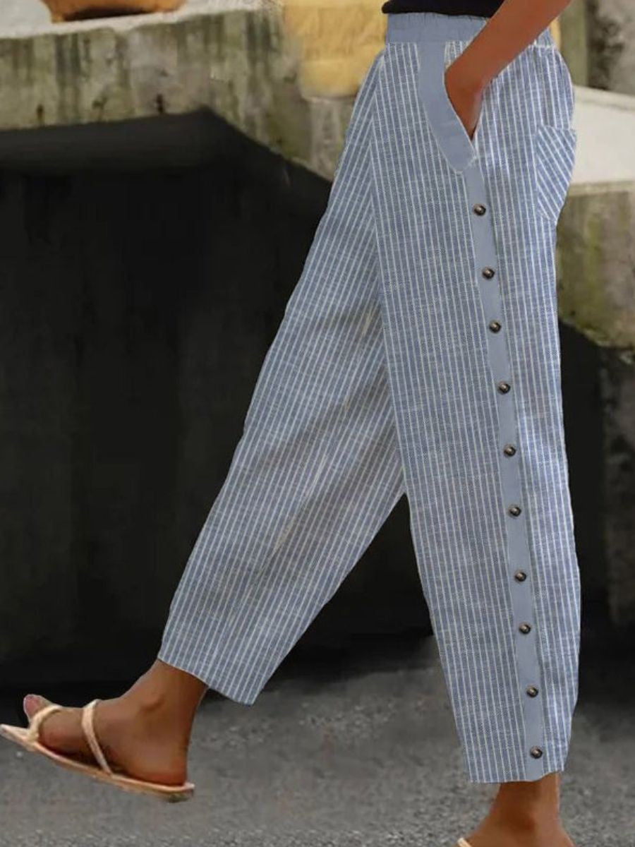 Camila | Elastic-Waist Pants