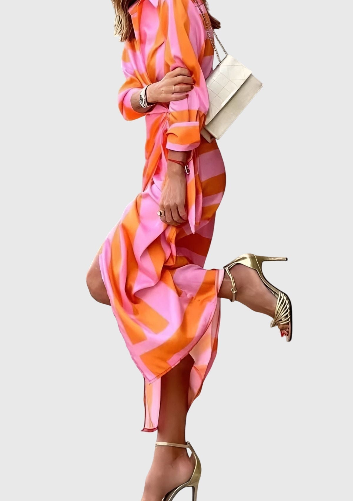 Harper | Printed Wrap Dress