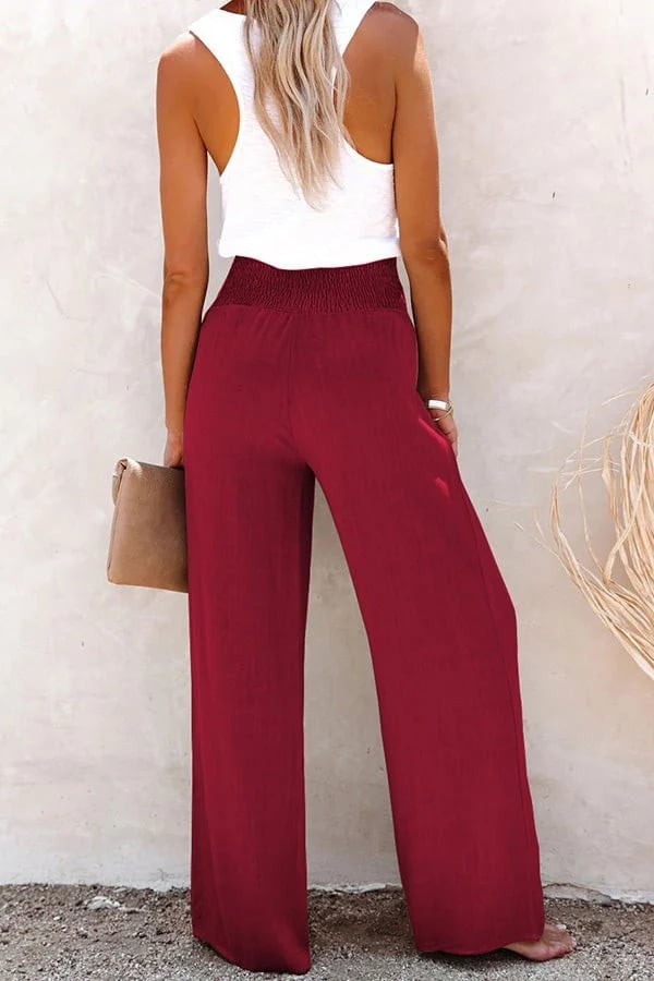 Evelyn | High-Waisted Relaxed Pants