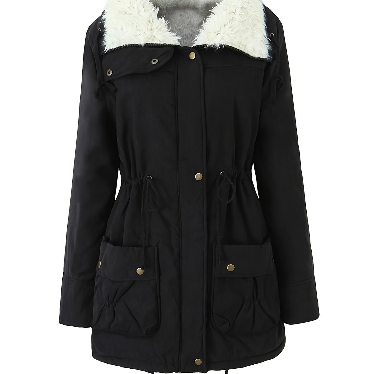 Carolyn | Cozy Hooded Quilted Winter Parka