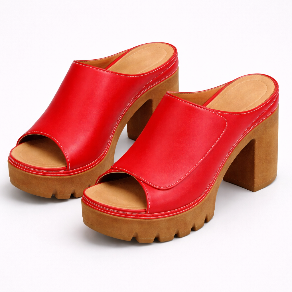 Platform Heeled Sandals