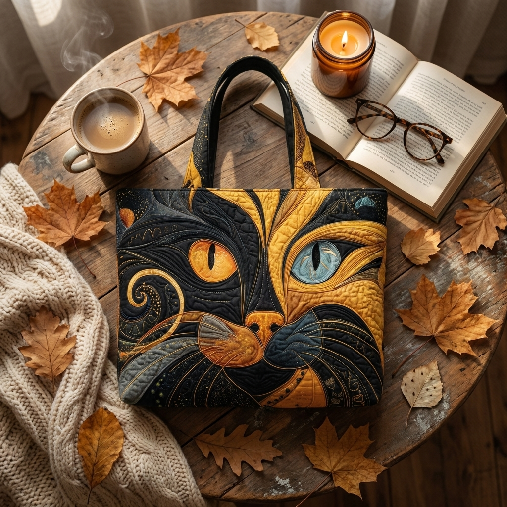 Artisanal Bag - Mystic Cat