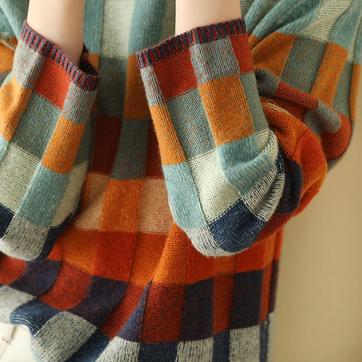 Emma | High-Neck Knit Sweater
