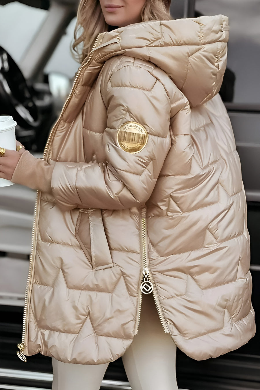 Long Quilted Jacket