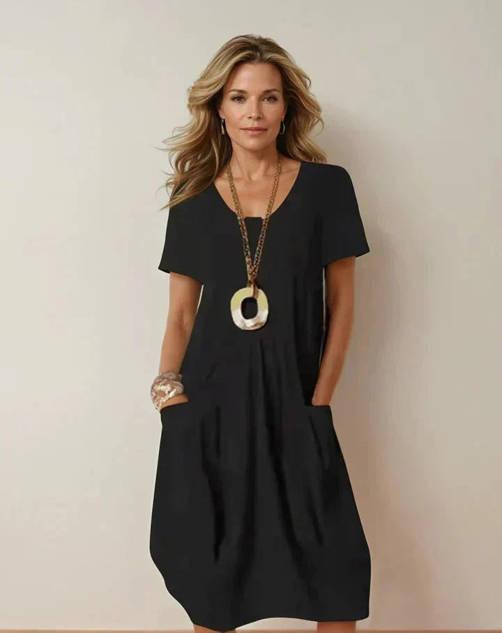 Orianeâ„¢ | Fluid Casual Maxi Dress