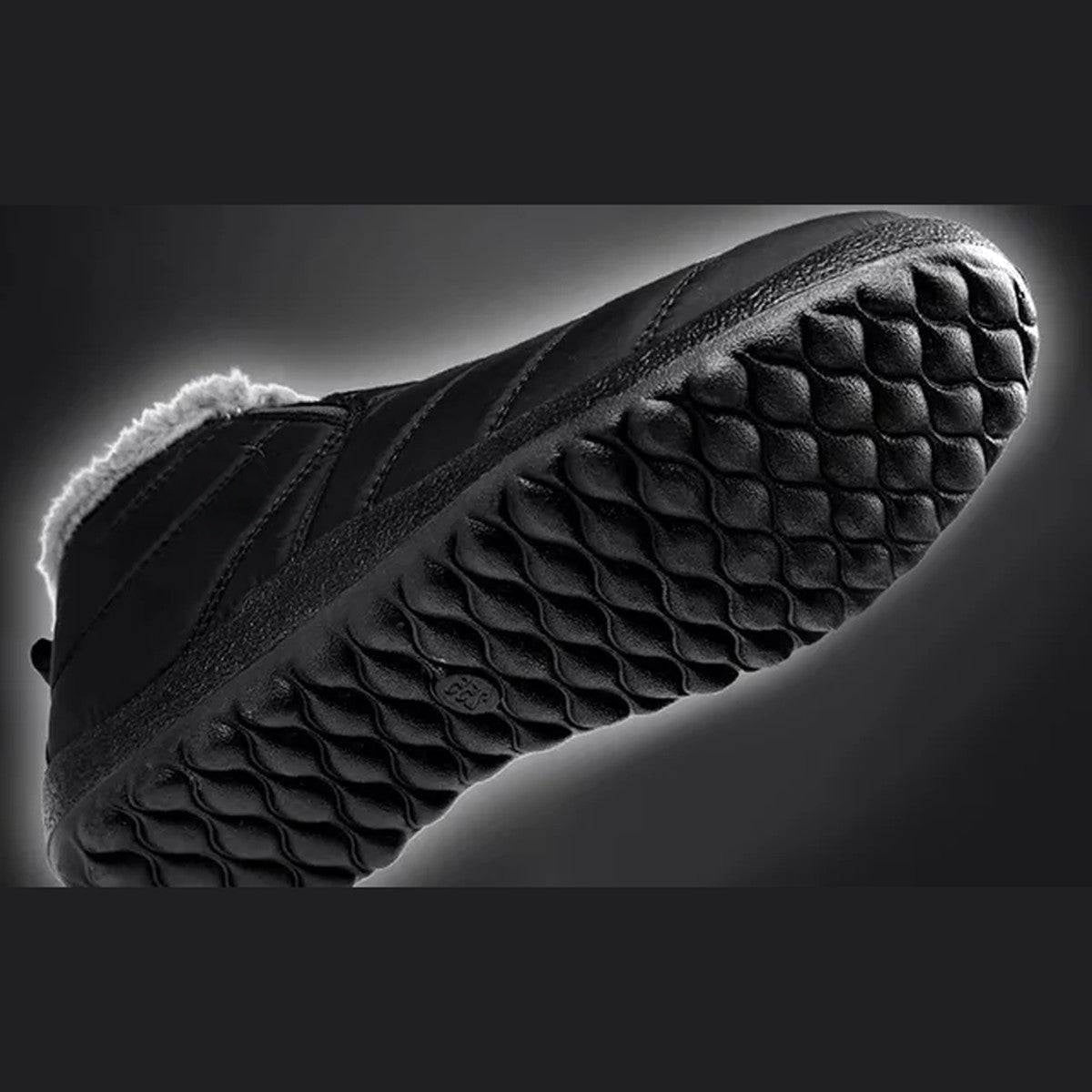 Thermal Warm Ankle Snow Boots with Plush Fur Lining and Anti Slip Soles