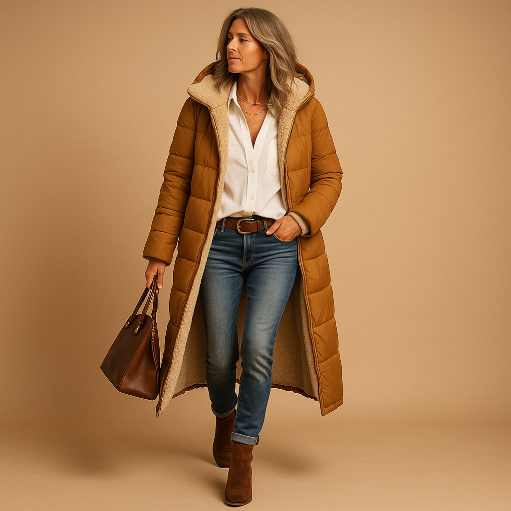 Long Insulated Winter Coat