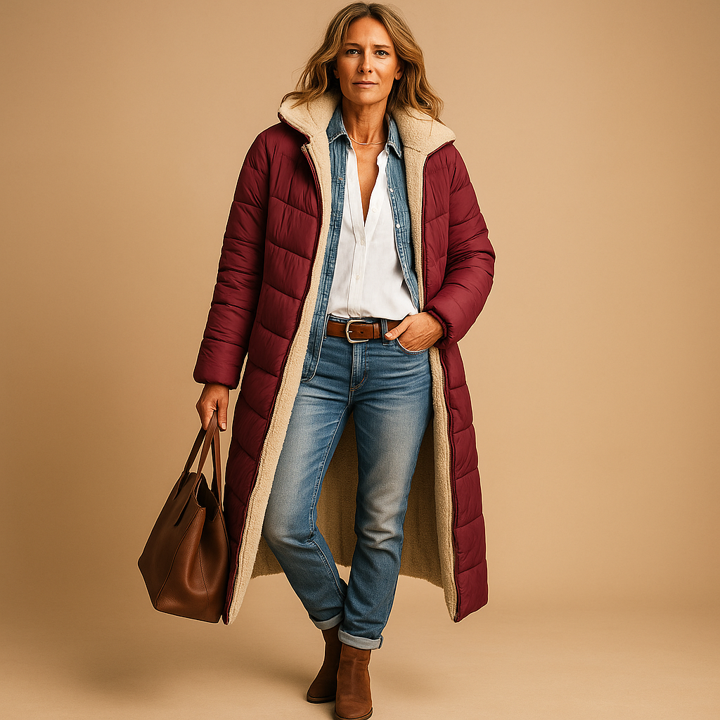 Long Insulated Winter Coat