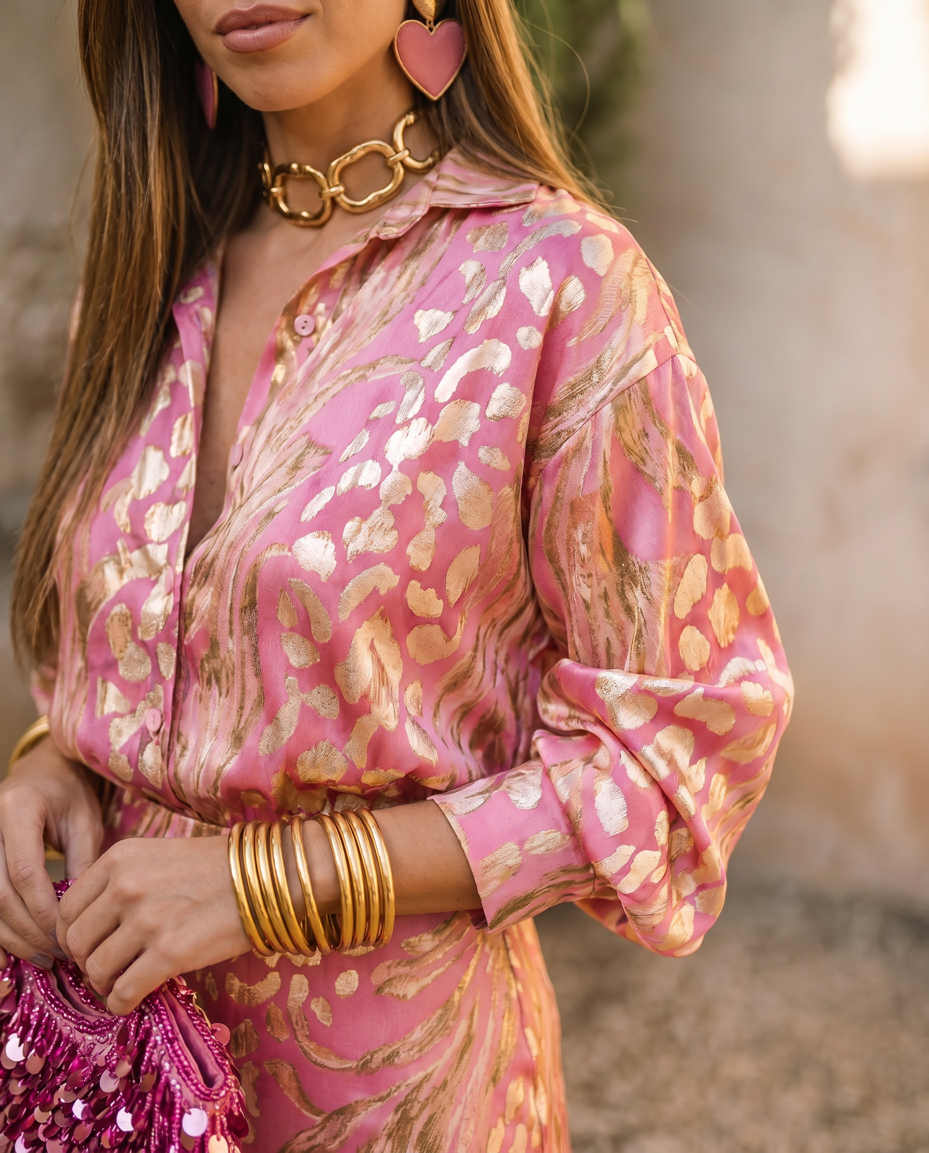 Harper | Two-Piece Polyester Set