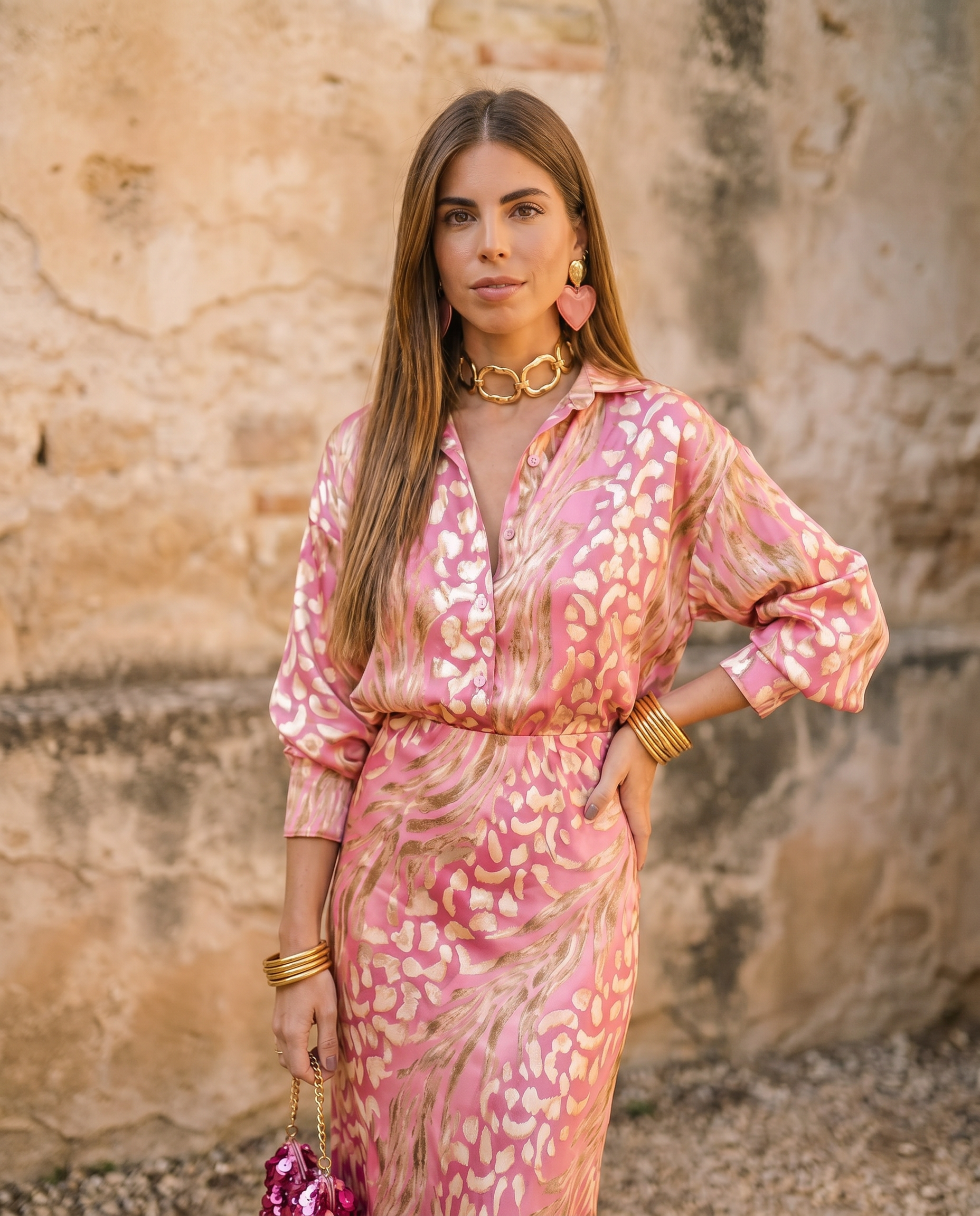 Harper | Two-Piece Polyester Set