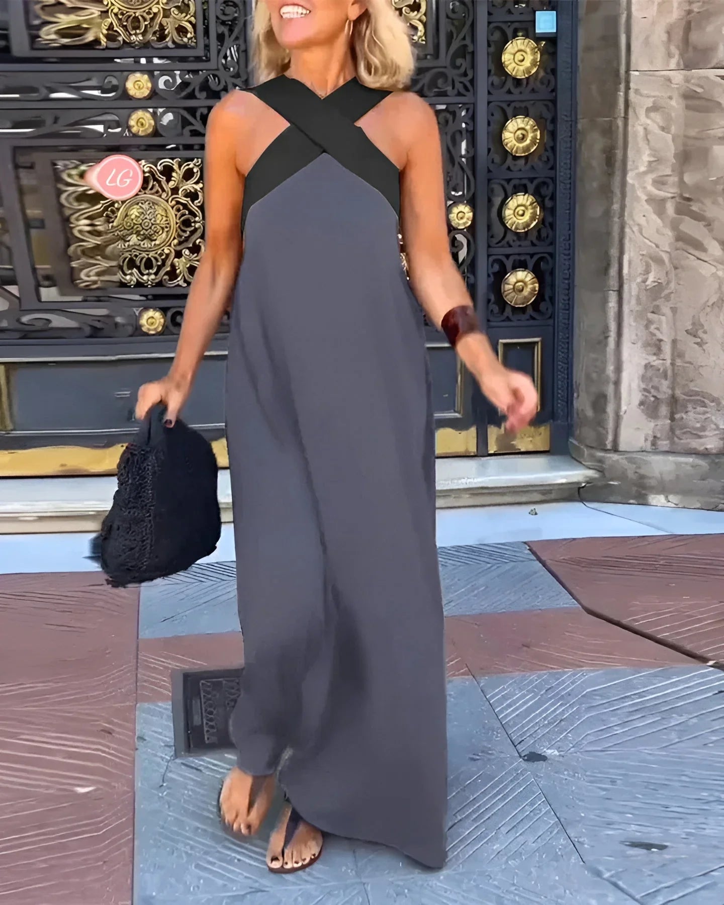 Aisha | Lightweight Cross-Over Dress