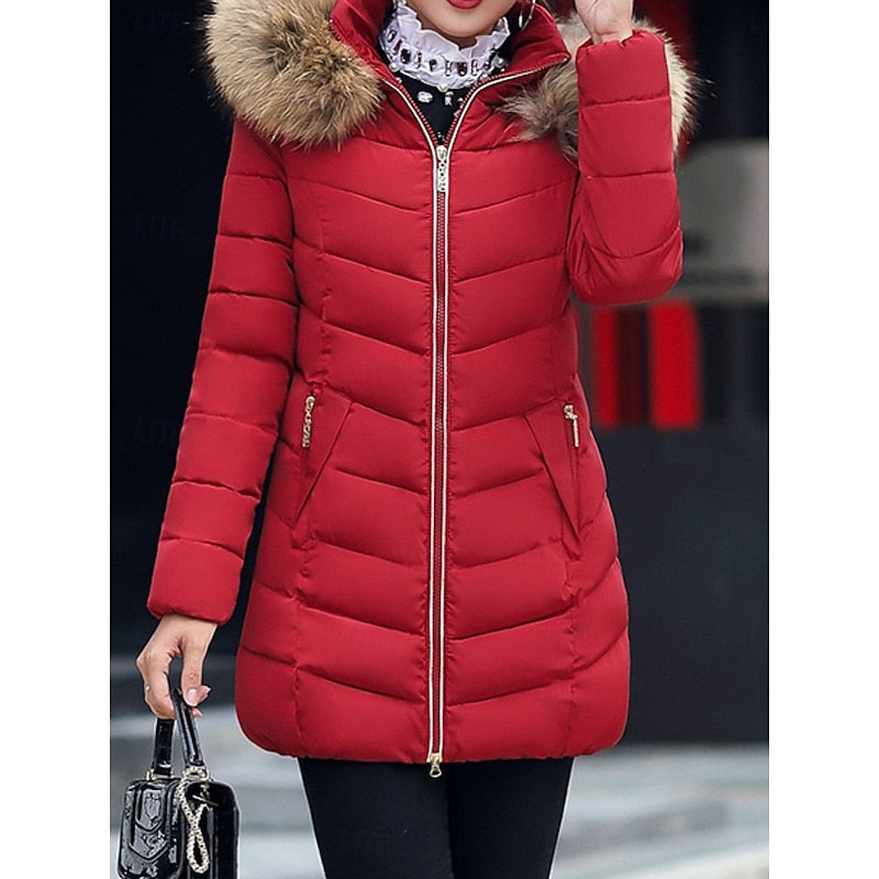 Meredith | Hooded Insulated Warm Winter Parka