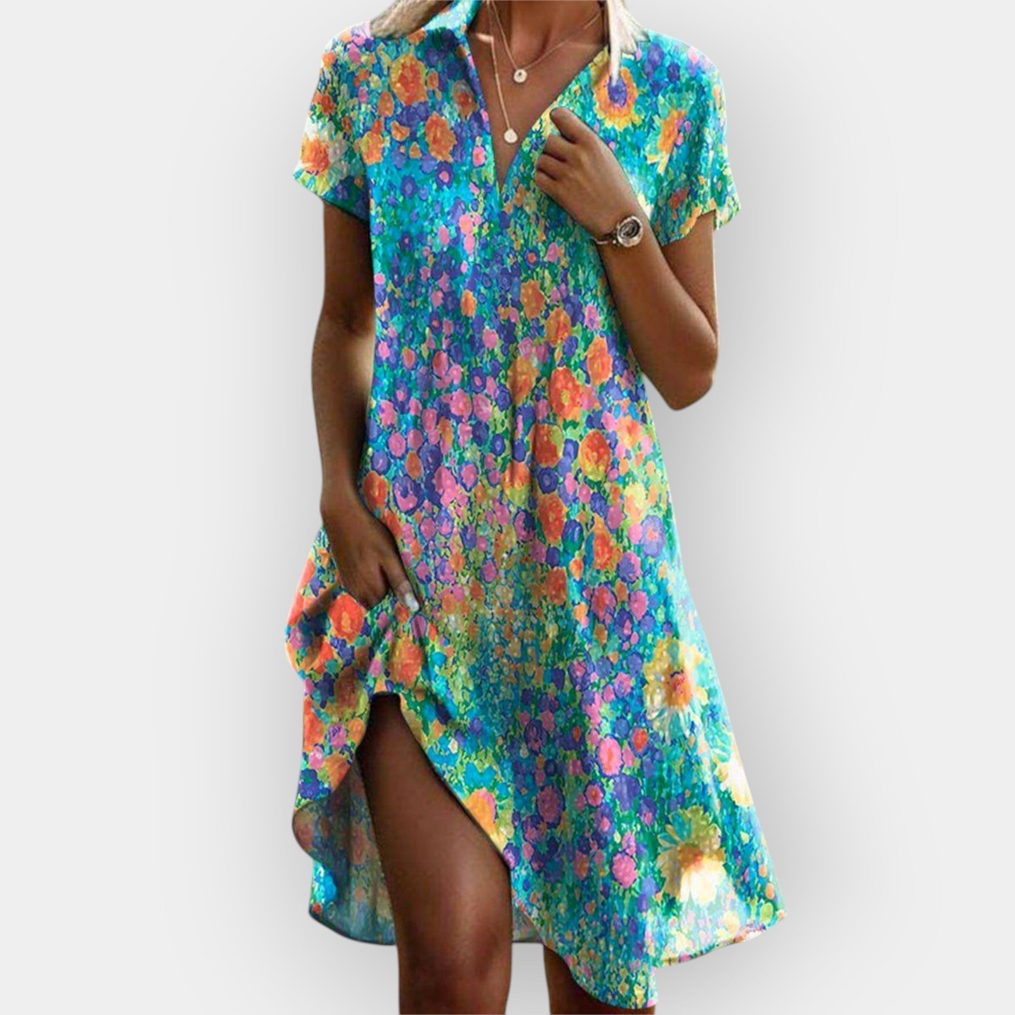 Maya | Boho Summer Dress β Soft Breathable Fabric