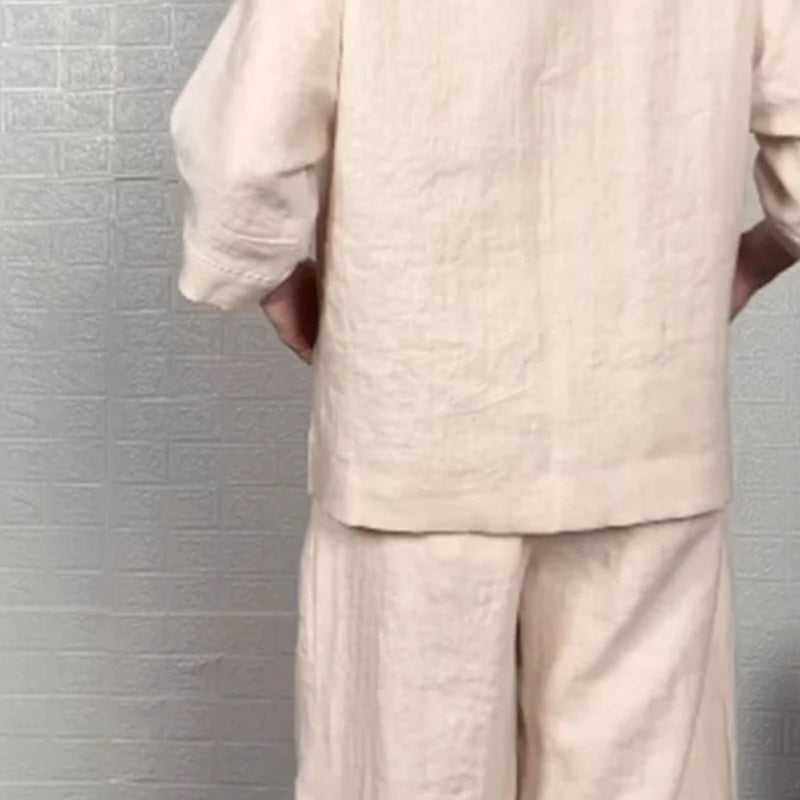 PAOLA | WIDE MINIMALIST TWO-PIECE SET
