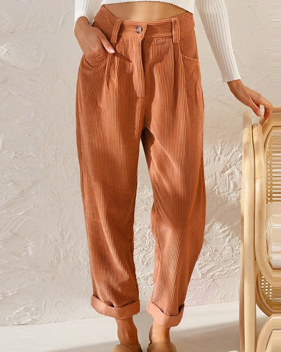 Maya | Pull-On Wide-Leg Pants