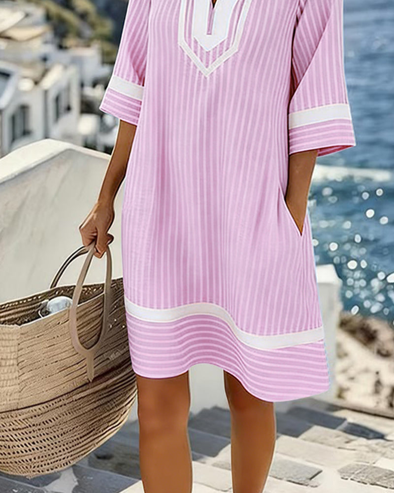 Harper | V-Neck Dress