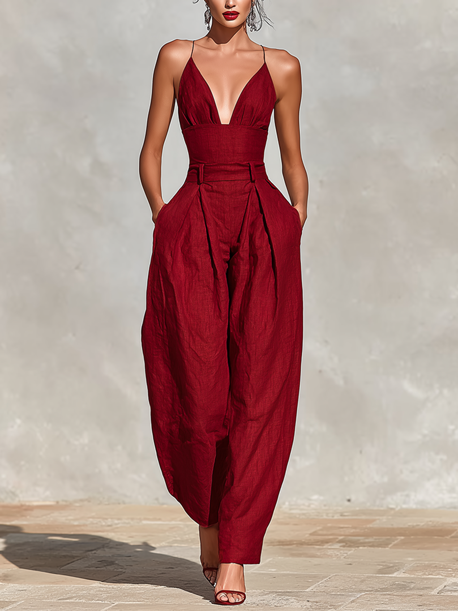 Imani | Linen Jumpsuit