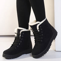 Elsa | Cozy Lace-Up Ankle Boots