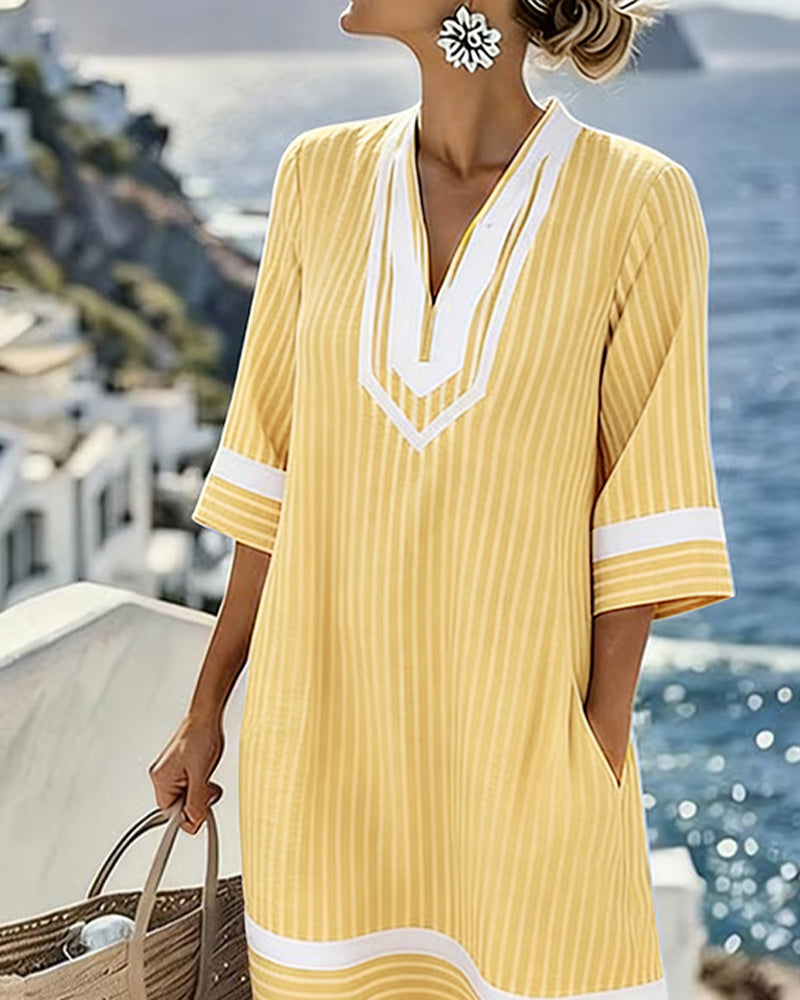 Harper | V-Neck Dress