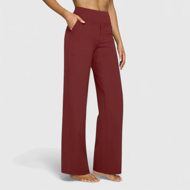 Camila | Drawstring-Waist Wide-Leg Pants