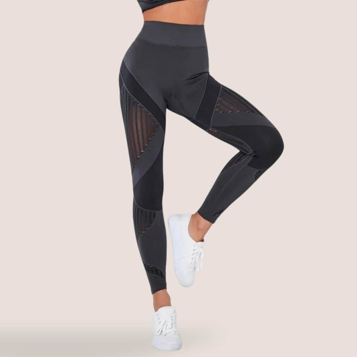 Women’s Sculpting Textured Leggings – High-Waist Active Fit for Everyday Support