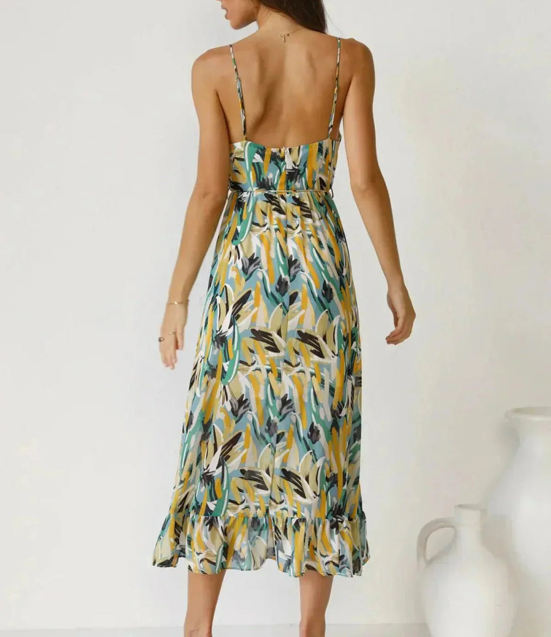 Jasmine | Shimmering Midi Dress