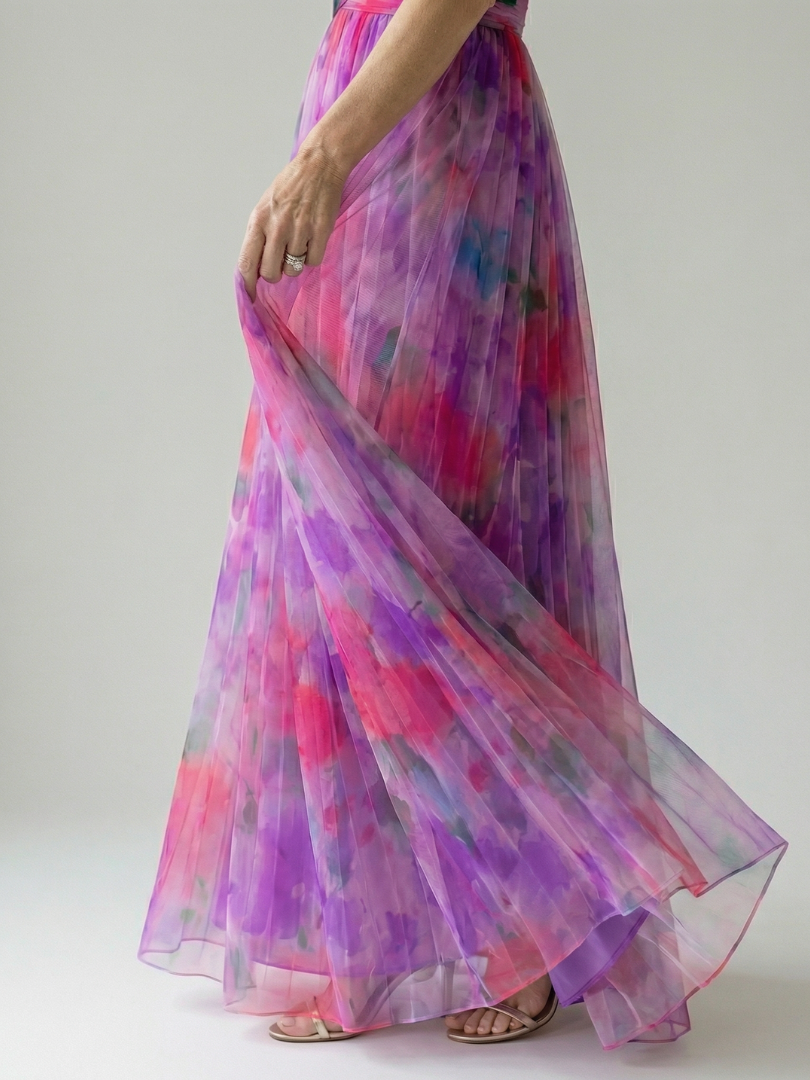 Maya | Sleeveless Wrap Maxi Dress
