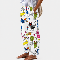 Nora | Elastic-Waist Draped Pants