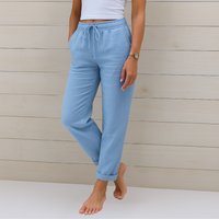 Olivia | Women's Stretch Linen Pants
