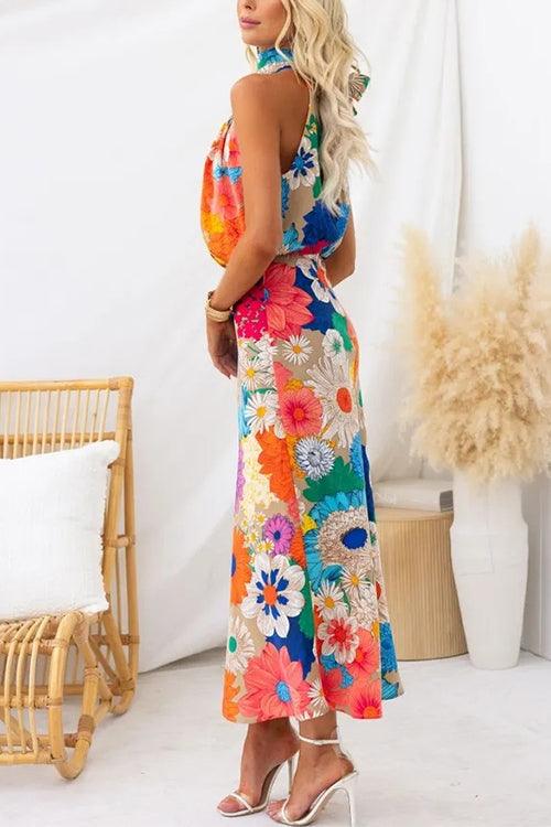 M&H | Floral Print Maxi Dress