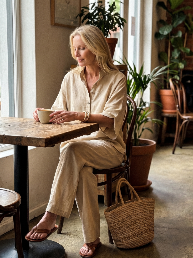 Sienna | Button Front Tunic Set