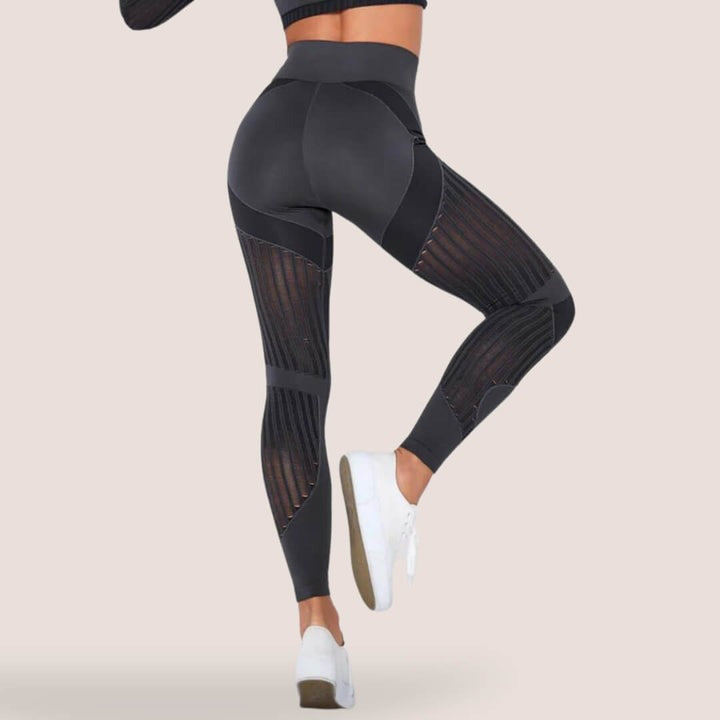 Women’s Sculpting Textured Leggings – High-Waist Active Fit for Everyday Support