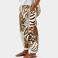 Marisol | Elastic-Waist Draped Pants