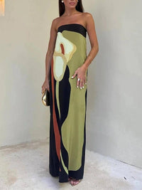 M&H | Strapless Maxi Dress