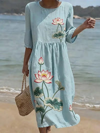 Vanessa | Elegant Floral Dress