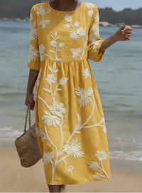Lauren | Elegant Floral Dress