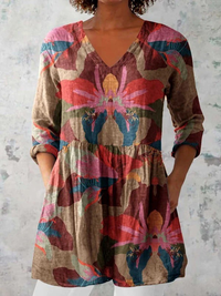 Harmony | Long V-neck Blouse
