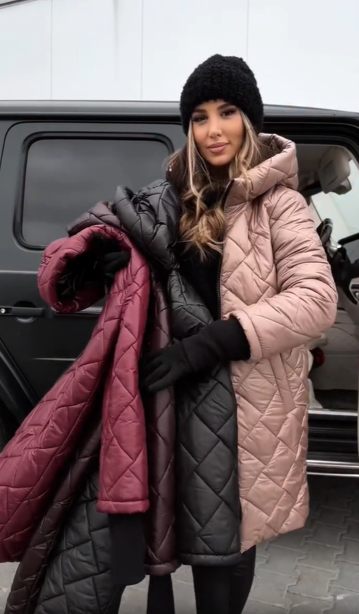 Quilted Hooded Jacket