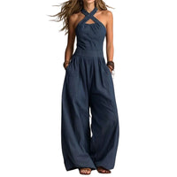 CARMELA | ELEGANT LINEN JUMPSUIT