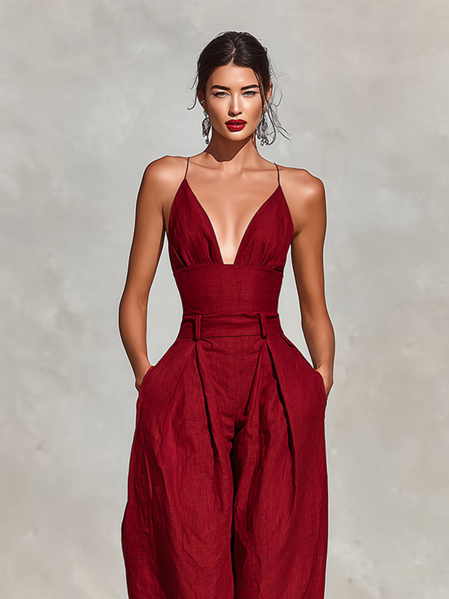 Imani | Linen Jumpsuit